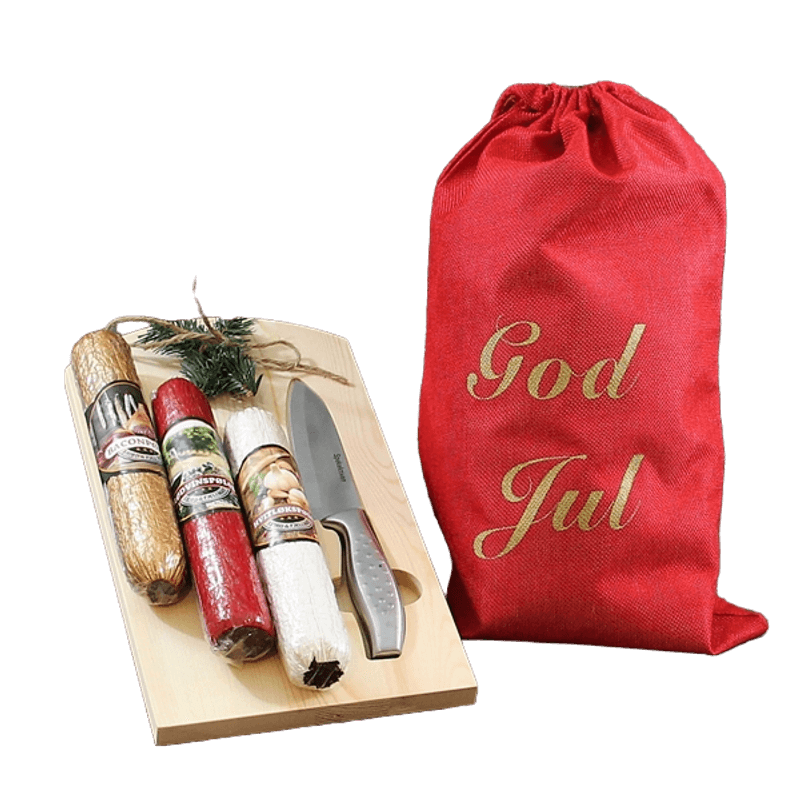  Julesekken Fjøl m/Kniv Trio Salami
