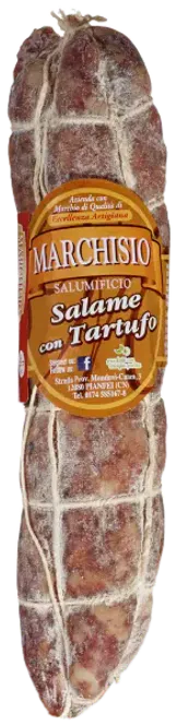 Hovedbilde Marchisio salami med sort trøffel ca 300g