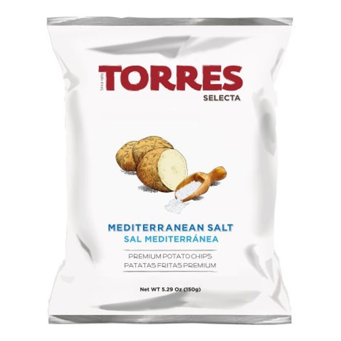 Hovedbilde Torres Chips Middelhavssalt 150g