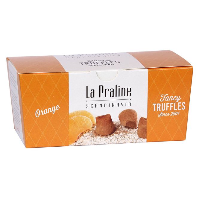 Hovedbilde La Praline Appelsin Trøfler 200g